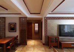 【张师傅木工装饰】维京公馆146平方新中式风格效果图